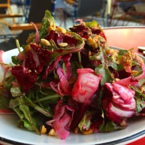 Gluten-free beet salad from Cafe Standard